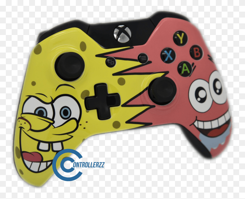 1026x819 Spongebob Xbox One Controller Xbox 1 S Controller, Wheel, Machine, Spoke HD PNG Download