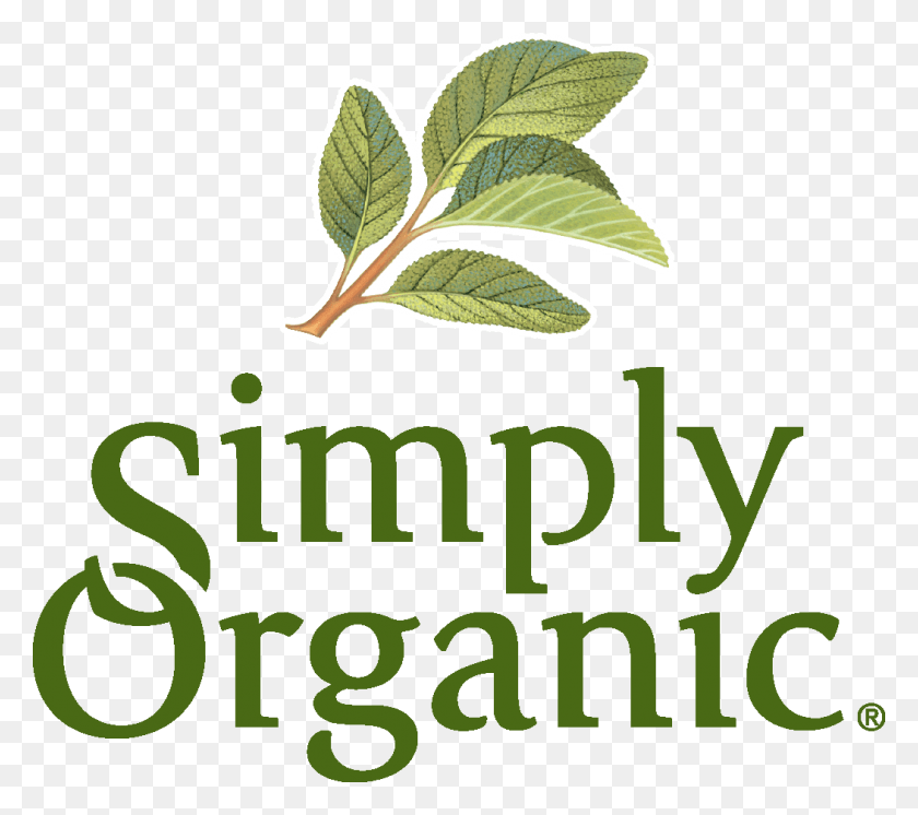 1052x926 Sponsored By Simply Organic Spices Logo, Potted Plant, Plant, Vase HD PNG Download