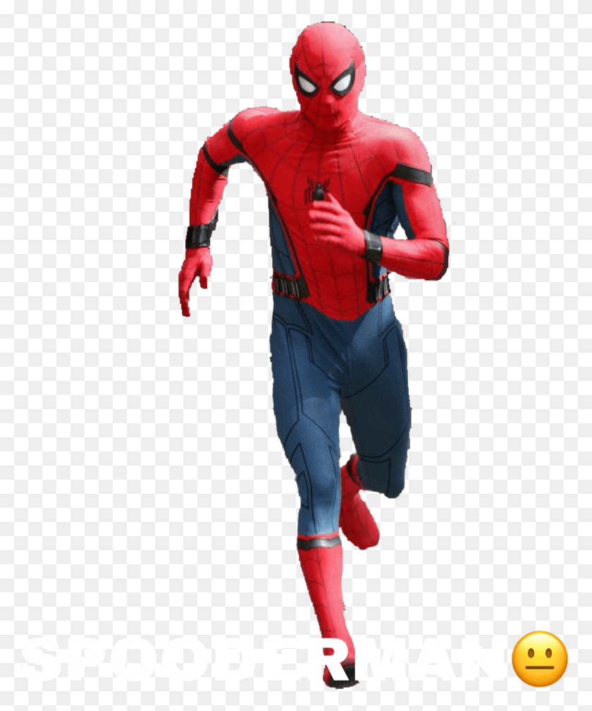 2427x2951 Spooderman Movie Spiderman Homecoming Suit, Clothing, Apparel, Person HD PNG Download