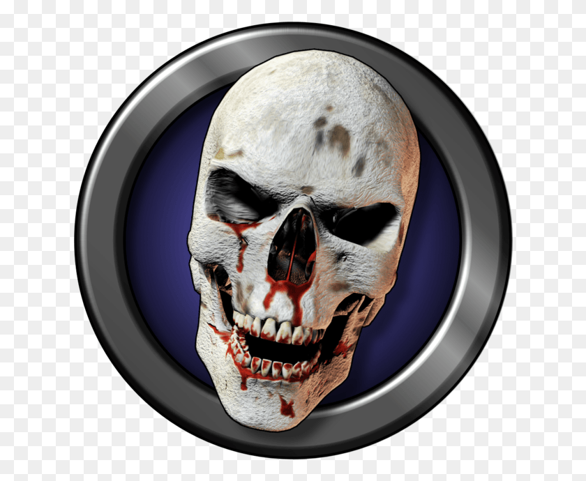 630x630 Spooked 9 Skull, Dog, Pet, Canine HD PNG Download