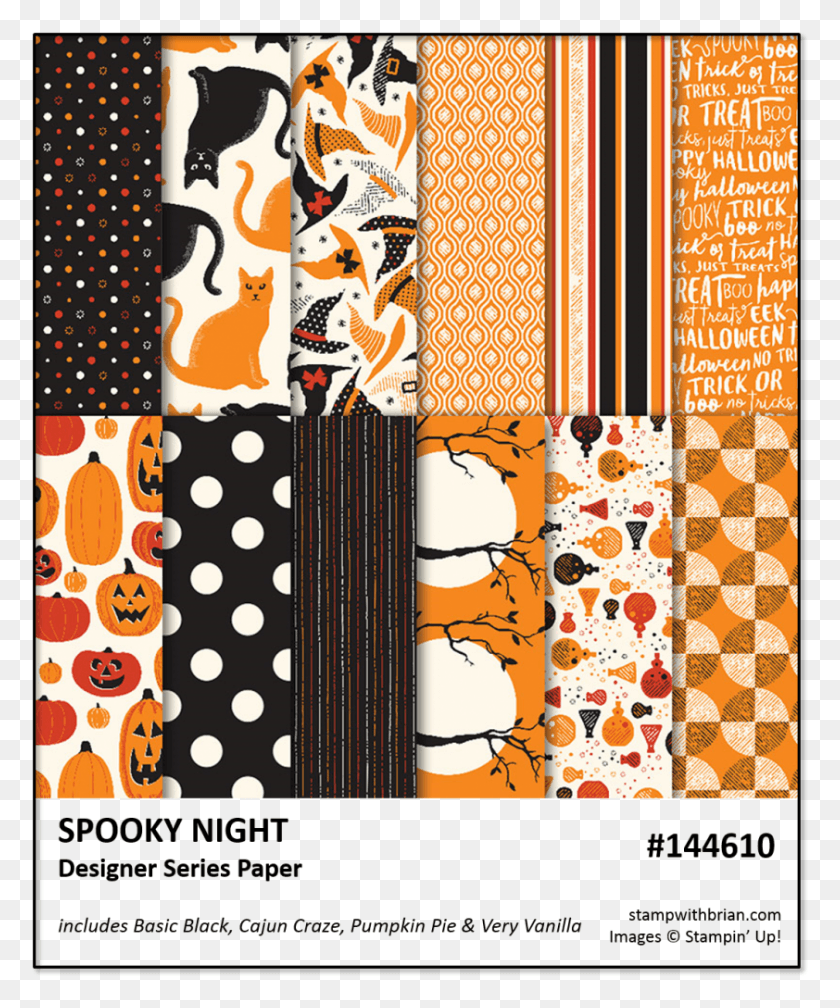 842x1024 Spooky Night Stampin39 Up Brian King Stampin Up Spooky Night, Paper, Text, Photo Booth HD PNG Download