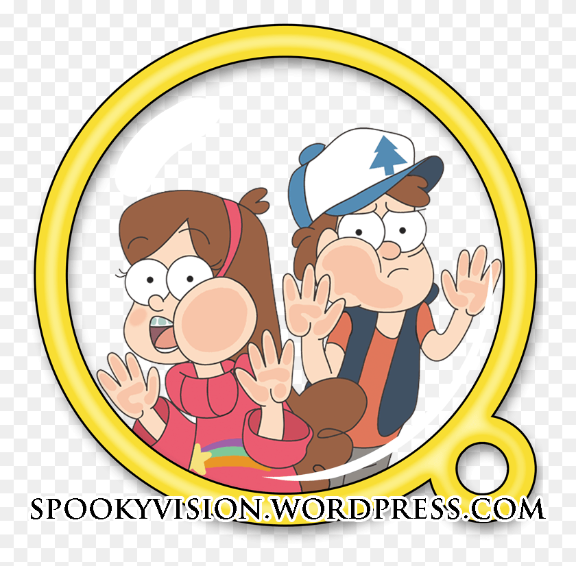 760x766 Spooky Vision Cartoon, Label, Text, Word HD PNG Download