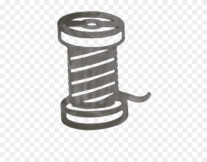 402x600 Spool Of Thread Metal Art Chair, Coil, Spiral, Wedding Cake HD PNG Download