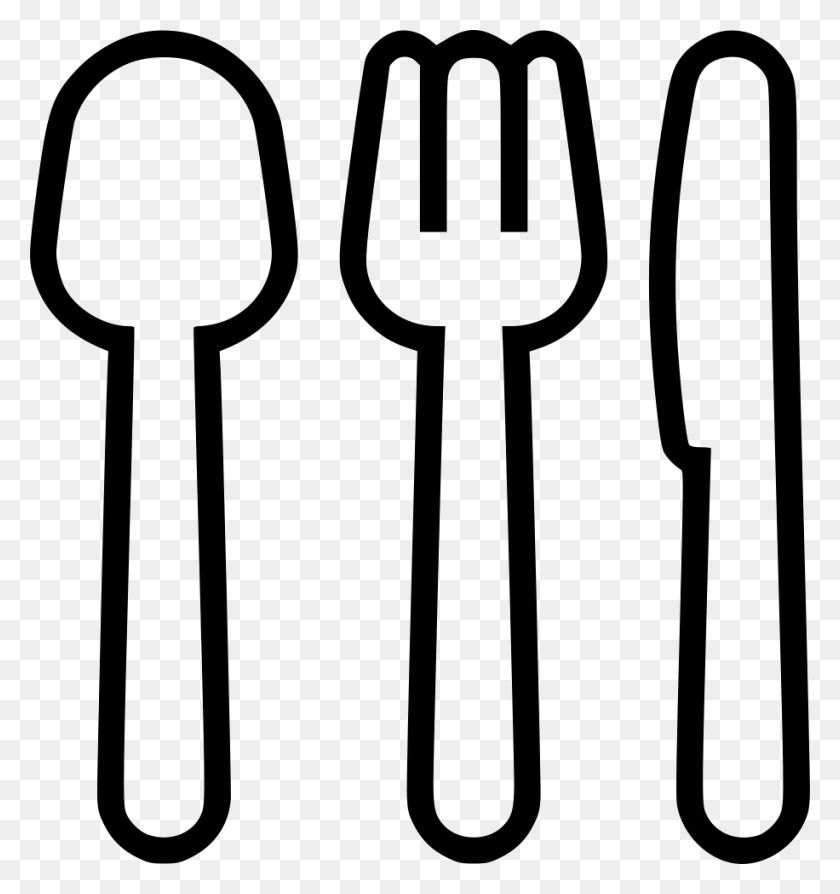 916x980 Spoon Fork And Knife Comments, Cutlery, Shovel, Tool HD PNG Download