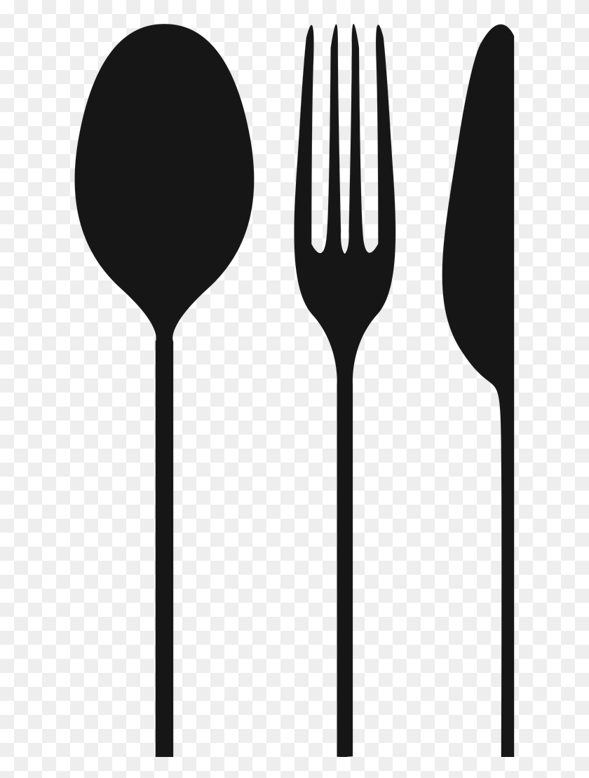 633x1050 Spoon Fork Knife Cutlery Image Knife Spoon Fork Clipart HD PNG Download