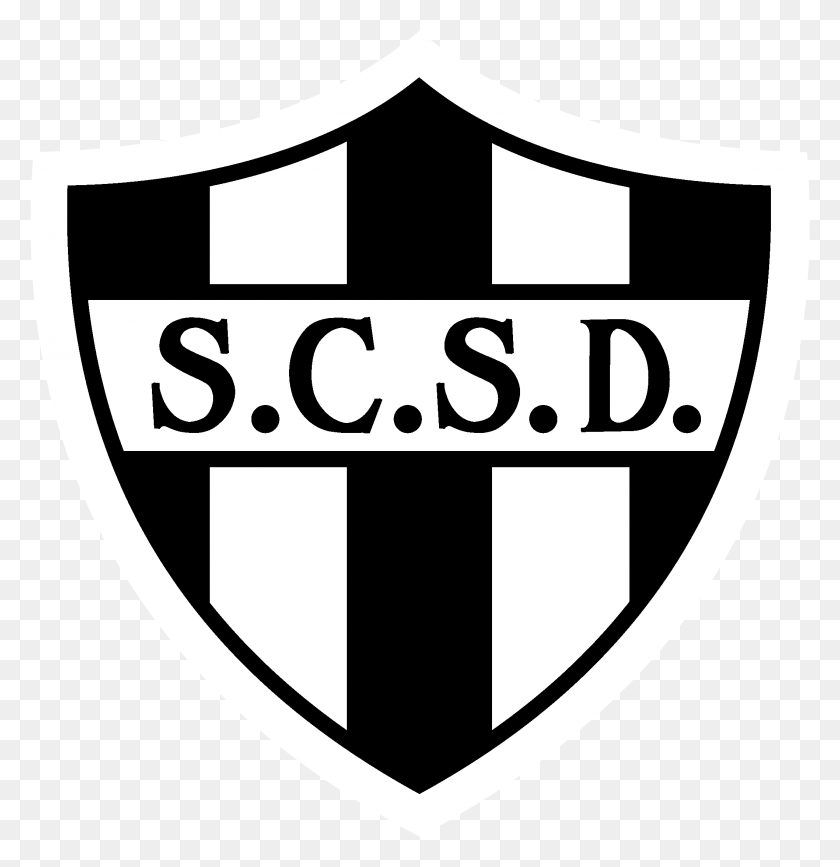 2117x2191 Sport Club Santos Dumont De Salvador Ba Logo Black Emblem, Shield, Armor Hd Png