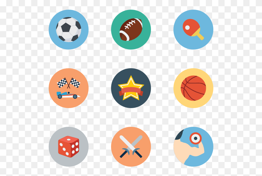 529x505 Sports, Symbol, Star Symbol, Soccer Ball HD PNG Download