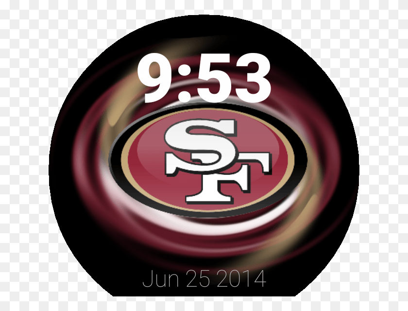 640x580 Descargar Png Deportes Ampndash Nfl San Francisco 49Ers Logo Digital Logo San Francisco 49Ers, Texto, Comida, Comida Hd Png