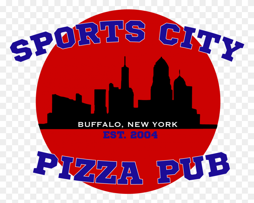 1125x882 Sports City Pizza Pub Skyline, Text, Poster, Advertisement HD PNG Download
