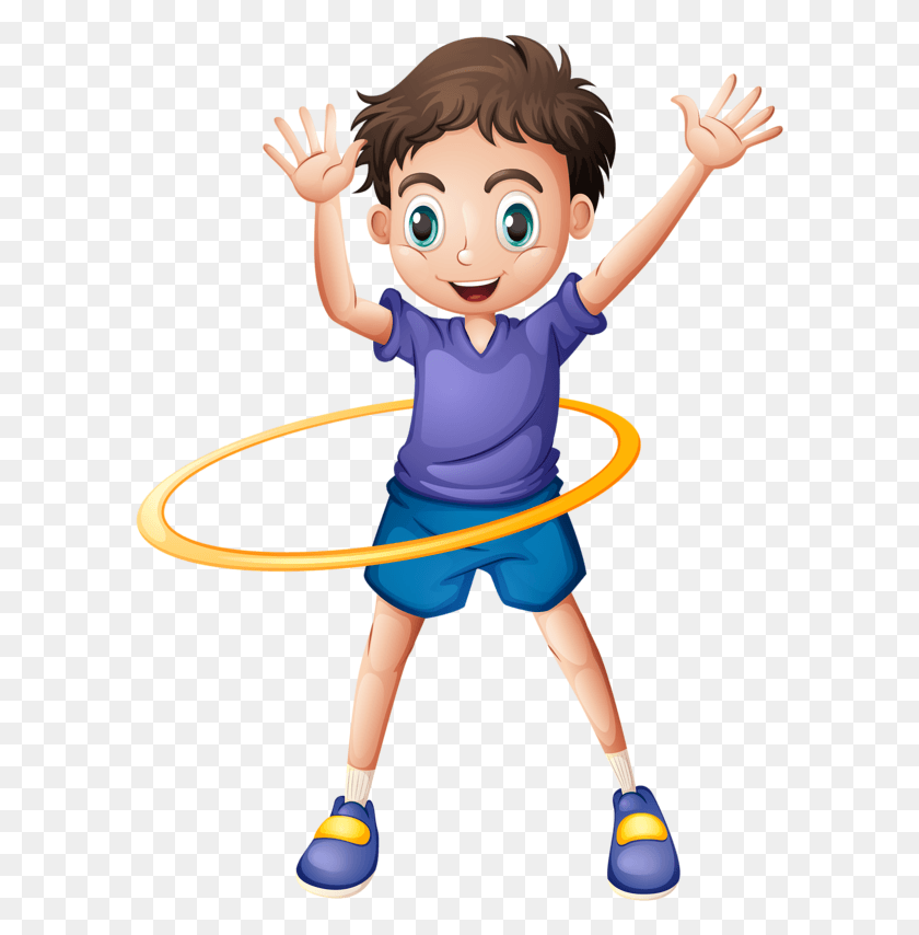 593x794 Sports Clipart Preschool School Hula Hoop Clipart, Toy, Person, Human HD PNG Download