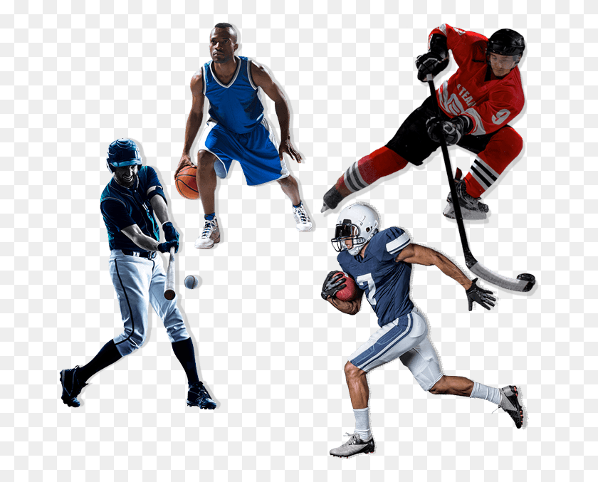 675x617 Sports Games Player, Person, Human, Helmet HD PNG Download