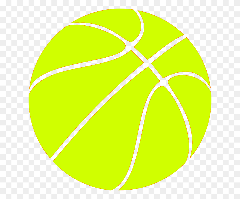 640x638 Баскетбольный Мяч Желтый, Теннисный Мяч, Теннис, Спорт Png Скачать
