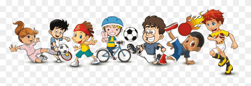 1030x303 Sports Plus Scheme Ltd Детский Спорт, Человек, Люди, Колесо Hd Png Скачать