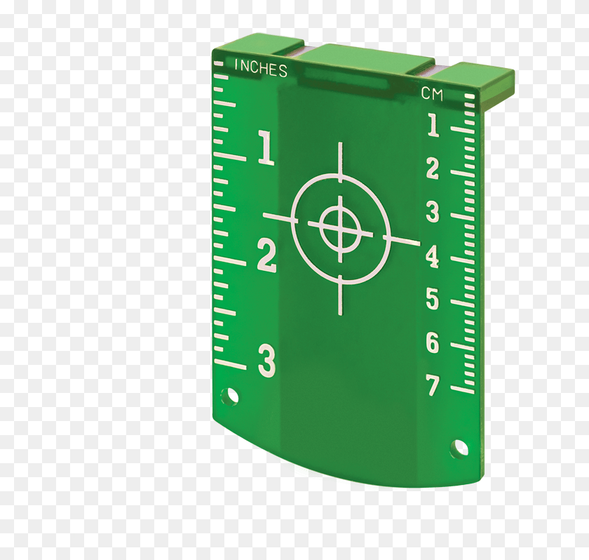 631x738 Spot On Green Laser Target, Plot, Diagram, Measurements HD PNG Download