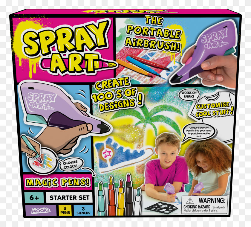 1890x1694 Spray Art Toy Craft Kit, Person, Human, Flyer HD PNG Download