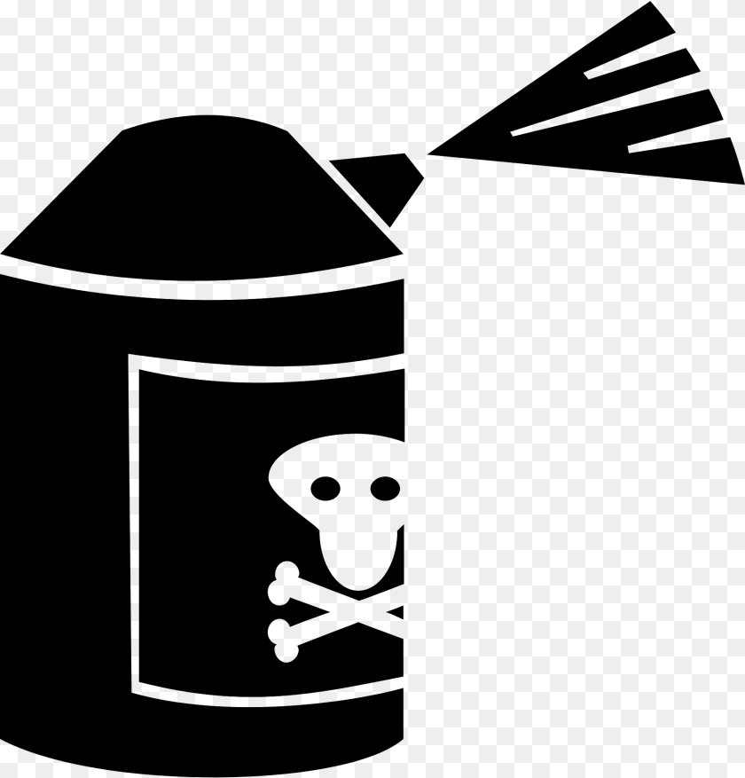 Spray Clipart, Tin, Can Sticker PNG