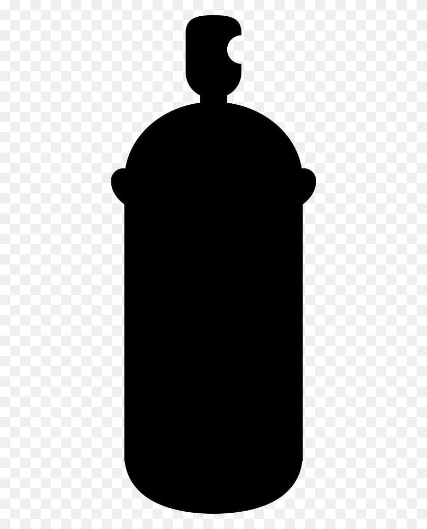 404x980 Spray Paint Can Silhouette, Stencil, Hydrant, Fire Hydrant HD PNG Download