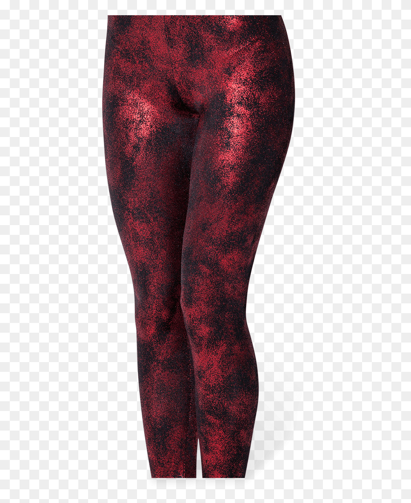 427x968 Spray Paint Red High Waisted Leggings Tights, Clothing, Apparel, Pants HD PNG Download