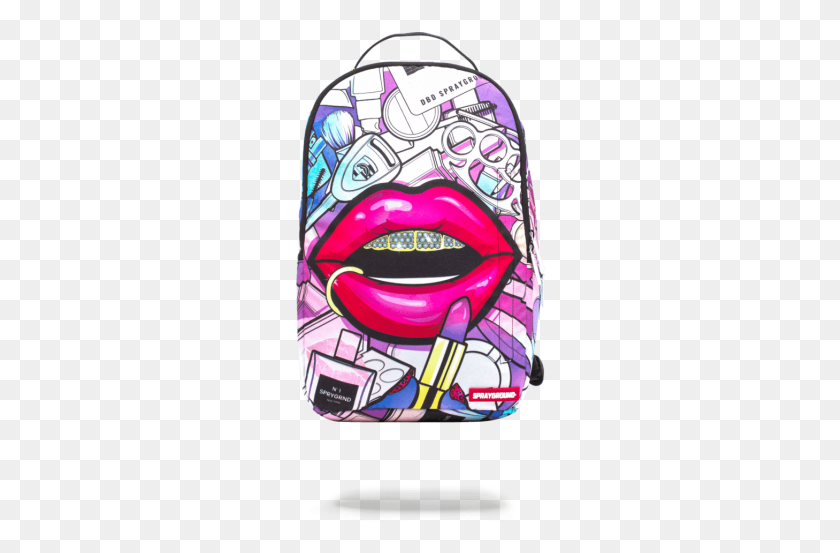 252x493 Sprayground Bags For Girls, Modern Art, Helmet HD PNG Download
