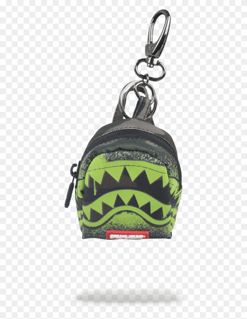436x1023 Sprayground Camo Glow In The Shark Keychain Keychain Sprayground Camo Glow In The Shark Keychain, Bag, Backpack, Handbag HD PNG Download