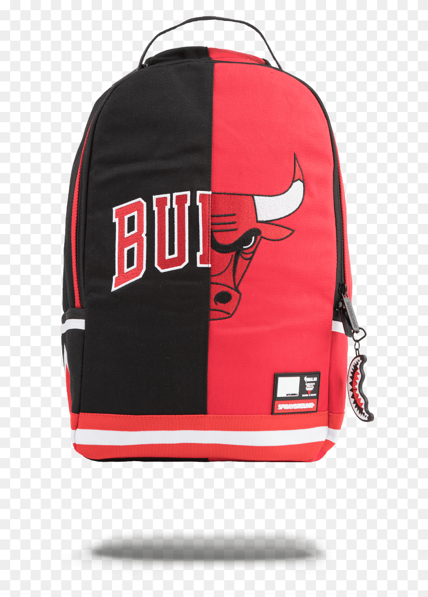 630x1113 Sprayground Chicago Bulls Backpack, Bag HD PNG Download