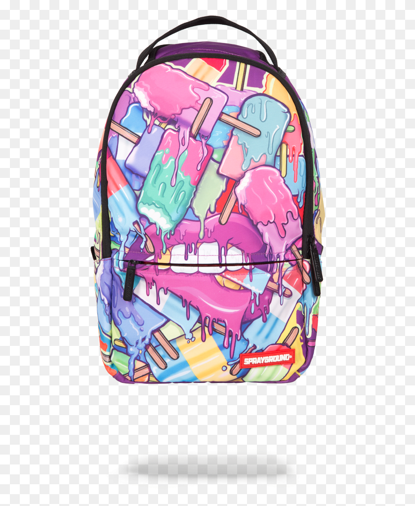 476x964 Sprayground Lil Popsicle Grillz Lip Sprayground, Backpack, Bag, Outdoors HD PNG Download