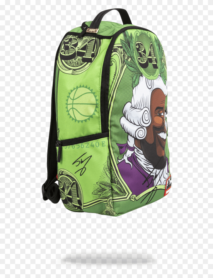 514x1035 Sprayground Shaq Washington Backpack Sprayground Shaq Garment Bag, Clothing, Apparel HD PNG Download