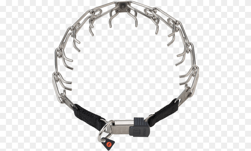 494x508 Sprenger Prong Collar With Cliclock Herm Sprenger Prong Collar, Accessories, Bracelet, Jewelry, Device Sticker PNG