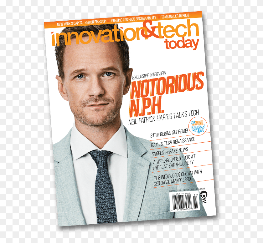 580x717 Spring 2018 Issue Featuring Neil Patrick Harris Poster, Tie, Accessories, Accessory HD PNG Download