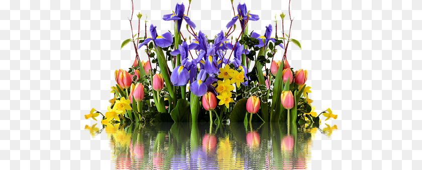 Spring Flower, Flower Arrangement, Flower Bouquet, Iris Transparent PNG