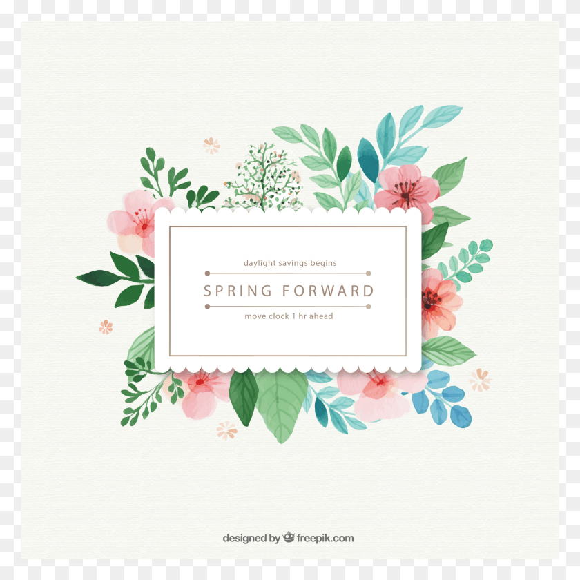 2279x2280 Spring Ahead, Floral Design, Pattern, Graphics HD PNG Download