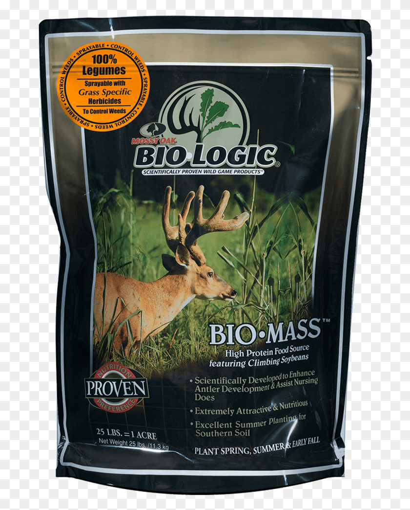 686x983 Spring Annual Deer Foodplot Seed Forage Soybean Mossy Oak Biologic, Antelope, Wildlife, Mammal HD PNG Download