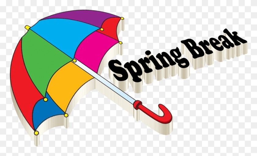 1158x669 Spring Break Clipart Umbrella, Canopy, Leisure Activities, Stick HD PNG Download
