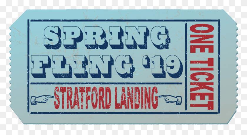 986x504 Spring Fling Ticket Caligrafía, Word, Texto, Banner Hd Png