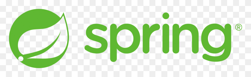 1280x329 Spring Framework Logo Spring Boot, Word, Símbolo, Marca Registrada Hd Png