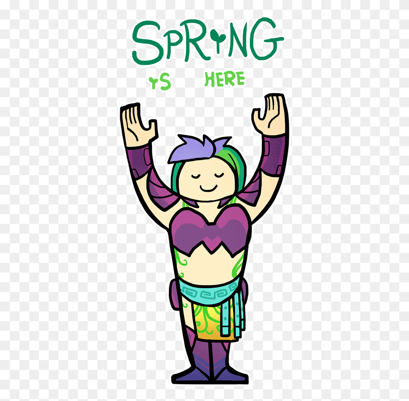 358x764 Spring Is Here By Zennore Chibi Terra Smite, Costume, Face, Elf HD PNG Download