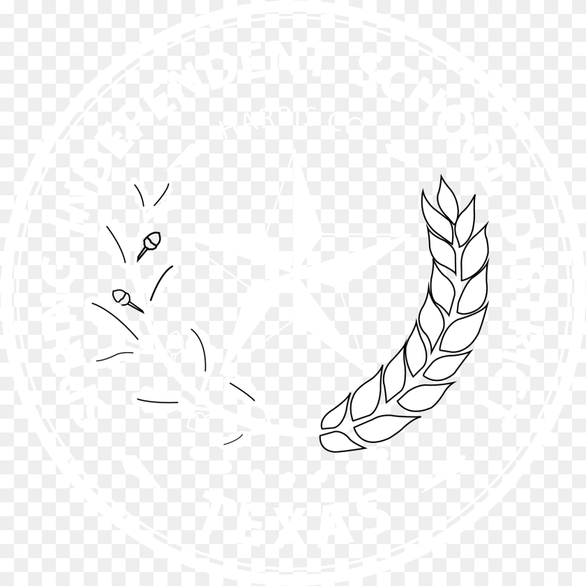 1721x1720 Spring Isd Logos And Seals Emblem, Symbol, Logo Clipart PNG