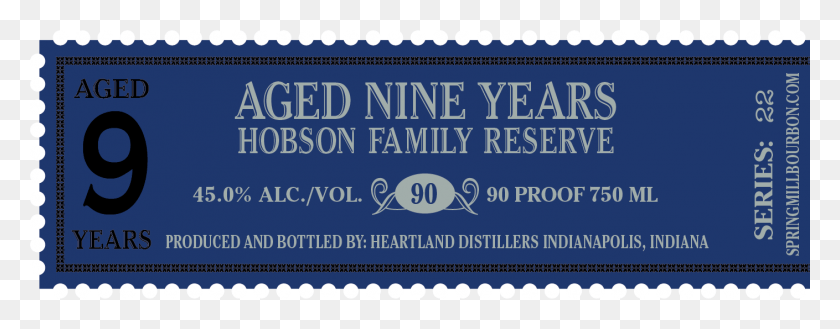 1409x487 Spring Mill Bourbon Postage Stamp, Advertisement, Poster, Flyer HD PNG Download