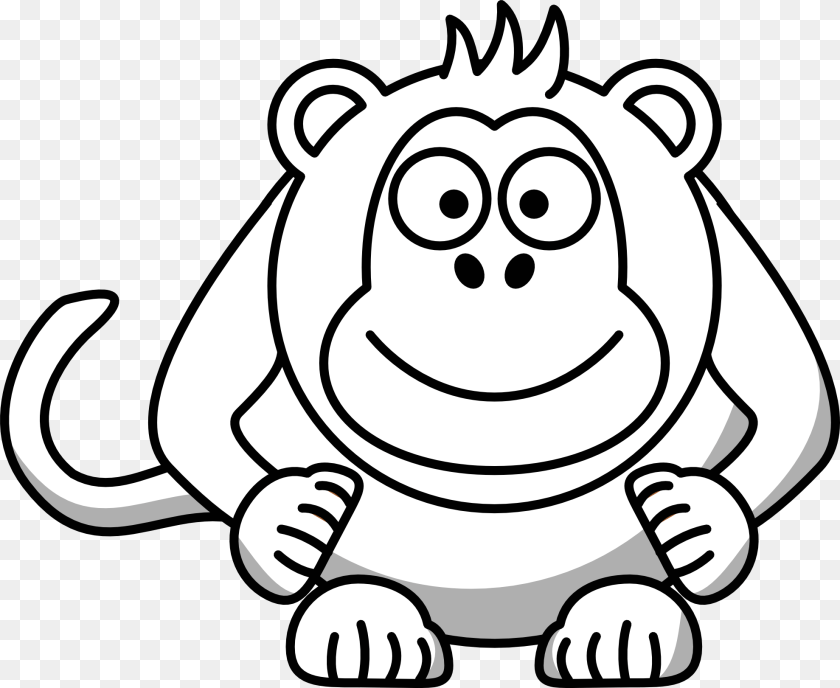 1979x1621 Spring Monkey Cliparts, Face, Head, Person PNG