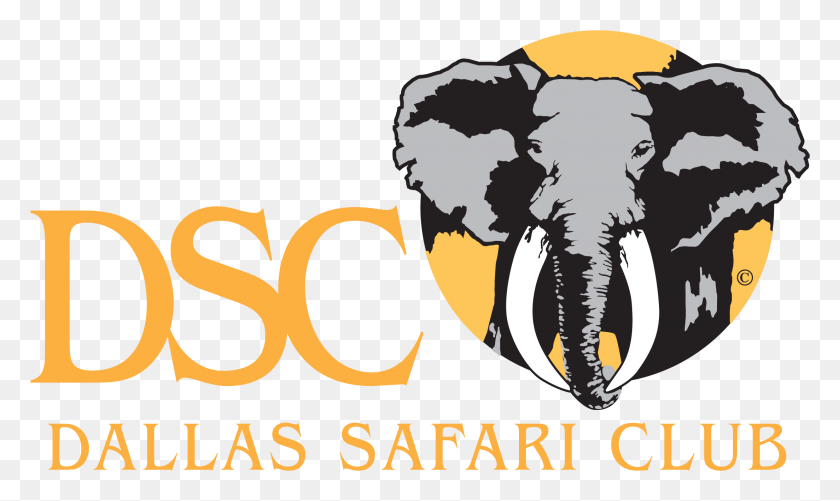 2206x1250 Spring Musk Ox Hunt Dallas Safari Club Logo, Poster, Advertisement, Text HD PNG Download