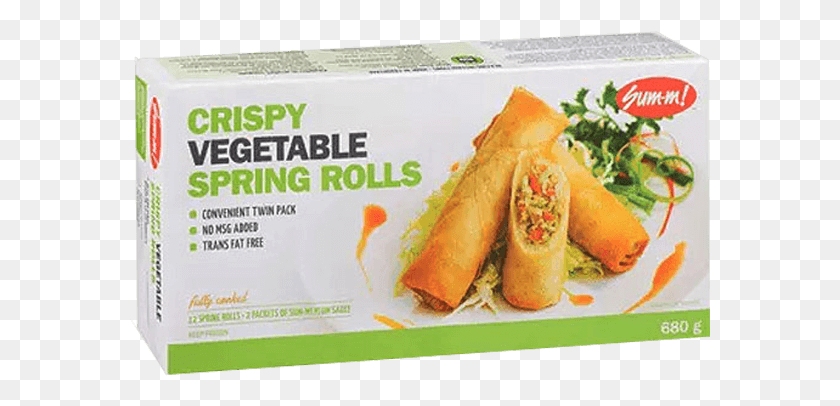 581x346 Descargar Png / Spring Roll Boxes Pran Vegetable Spring Roll, Hot Dog, Comida, Plato Hd Png