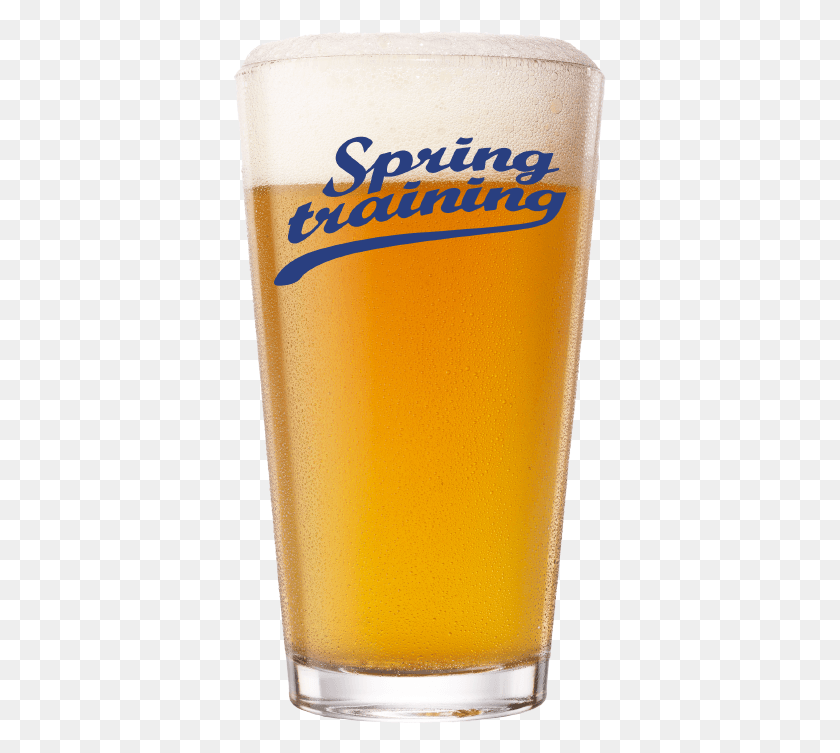 373x693 Spring Training Pint Glass, Beer, Alcohol, Beverage Descargar Hd Png