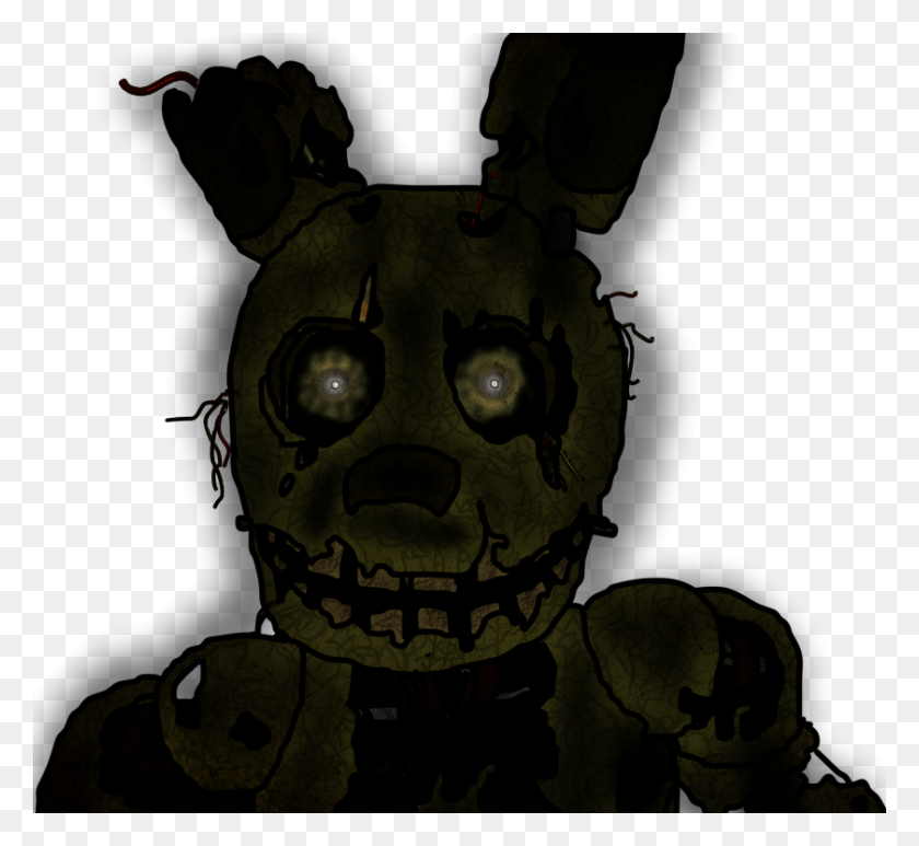 840x768 Springtrap By, Cat, Pet, Mammal HD PNG Download