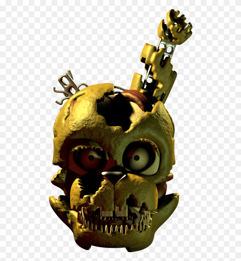 504x850 Springtrap By 3d Darlin Spring Trap Head, Toy, Alien, Figurine HD PNG Download