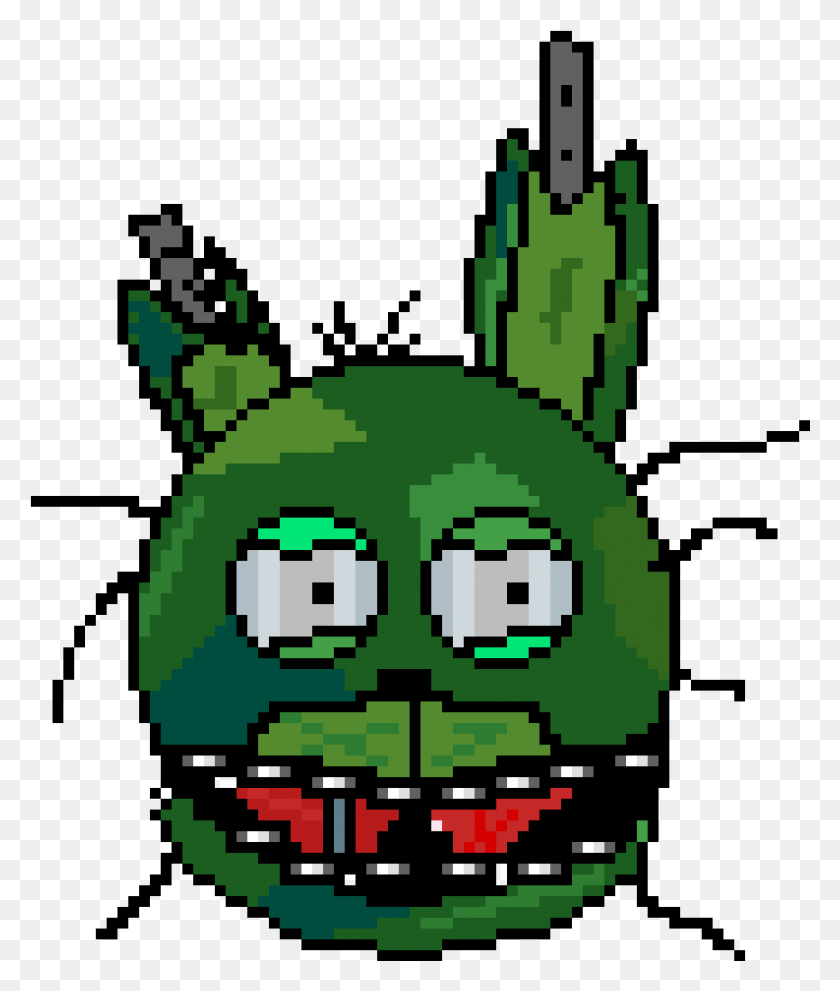 865x1033 Springtrap Snorlax Sprite, Graphics, Angry Birds HD PNG Download