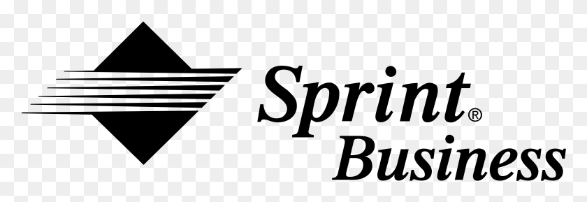 2331x687 Логотип Sprint Business, Логотип Sprint Corporation, Серый, World Of Warcraft Hd Png Скачать
