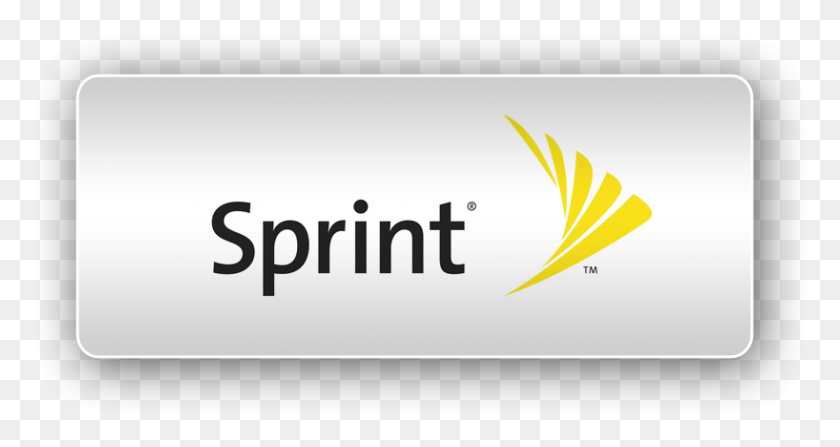 818x406 Sprint Is The Third Largest Wireless Service Provider Sprint, Text, Business Card, Paper HD PNG Download