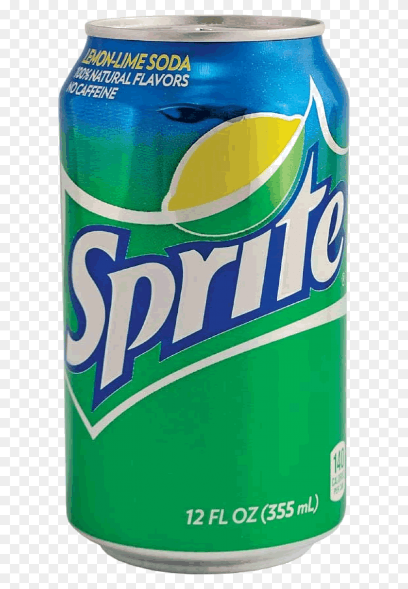 600x1152 Sprite Free Sprite Can Transparent Background, Tin, Soda, Beverage HD PNG Download