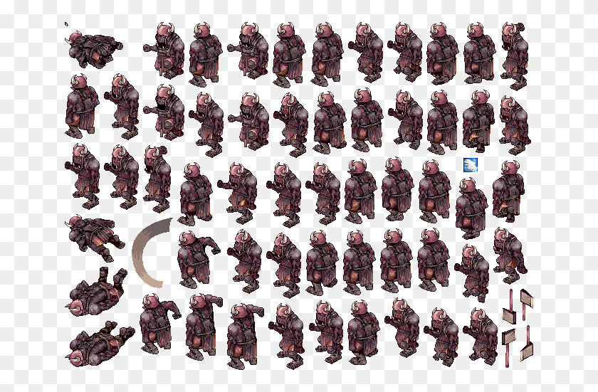 660x491 Spritesheet Orc Zombie Ragnarok, Person, Human HD PNG Download