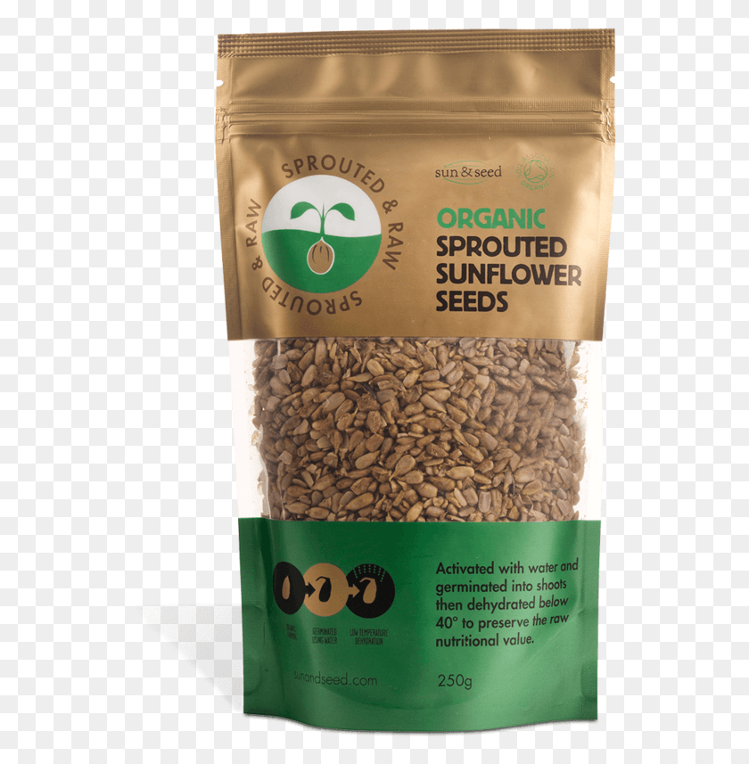 543x797 Sprouted Amp Raw Organic Sunflower Seeds 250g Emmer, Plant, Food, Vegetable HD PNG Download
